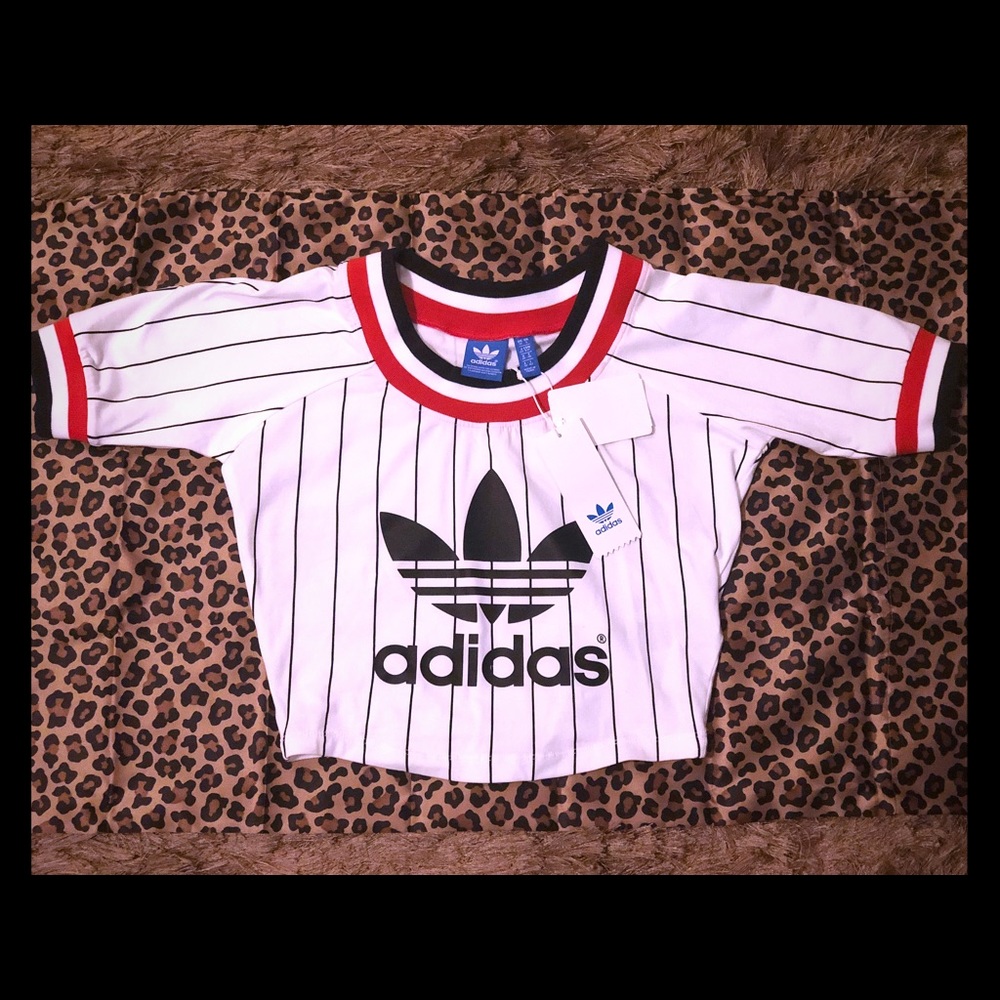 Adidas Originals Women’s Tennis Trefoil Crop Top